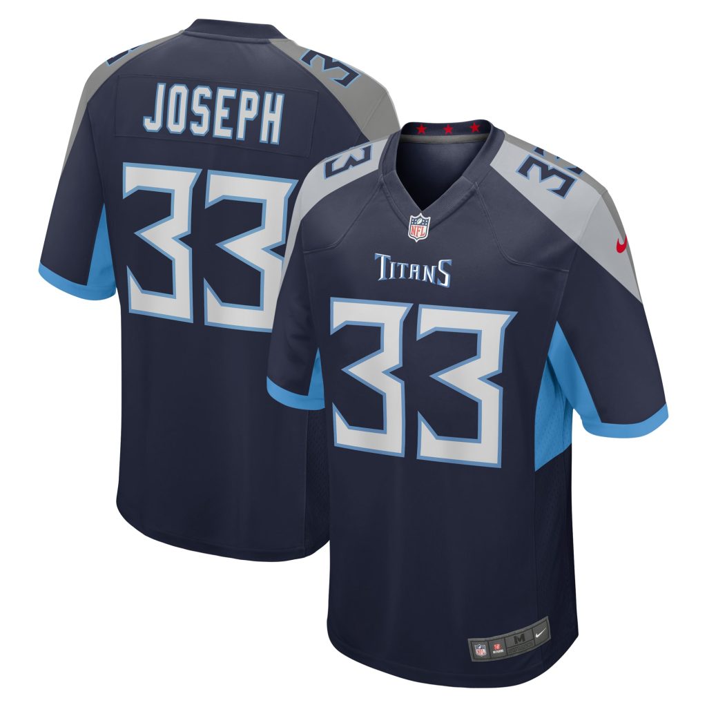 Johnathan Joseph Tennessee Titans Nike Game Jersey - Navy