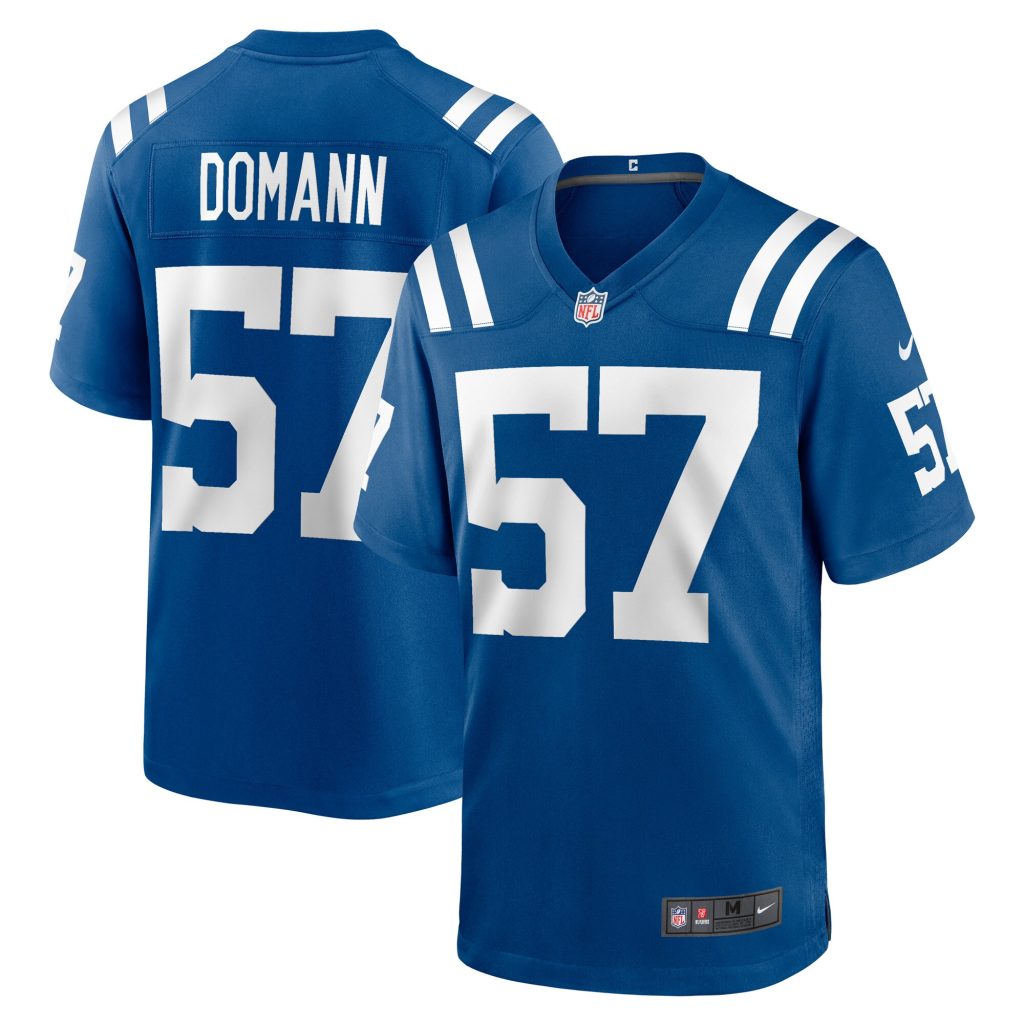 Men's Indianapolis Colts JoJo Domann Nike Royal Game Player Jersey
