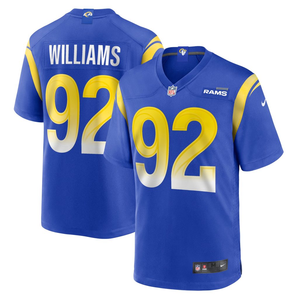 Men's Los Angeles Rams Jonah Williams Nike Royal Game Player Jersey