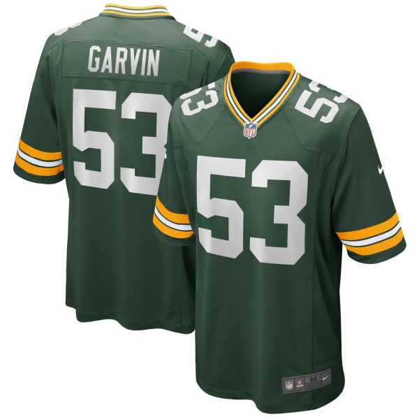 Men's Green Bay Packers Jonathan Garvin Nike Green Player Game Jersey