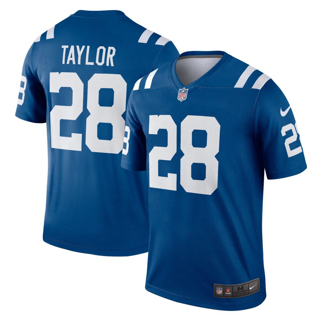 Men's Indianapolis Colts Jonathan Taylor Nike Royal Legend Jersey