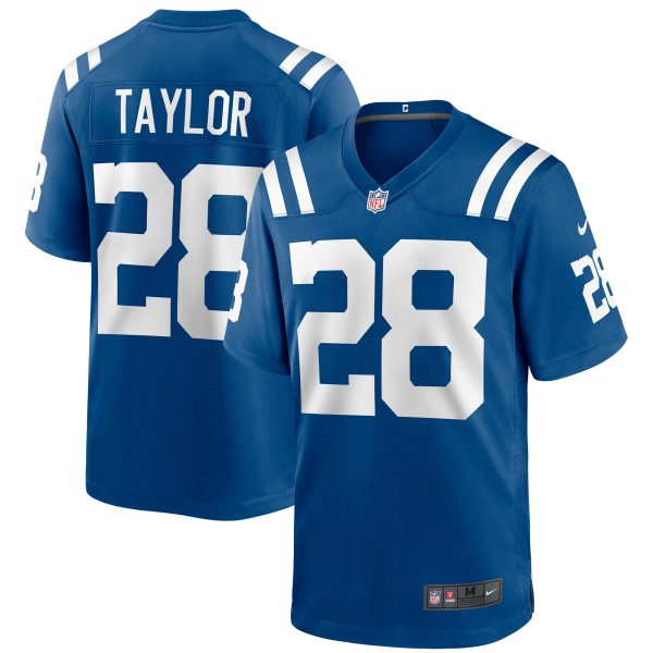 Men's Indianapolis Colts Jonathan Taylor Nike Royal Player Game Jersey