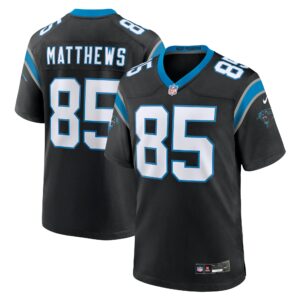 Jordan Matthews Carolina Panthers Nike  Game Jersey -  Black