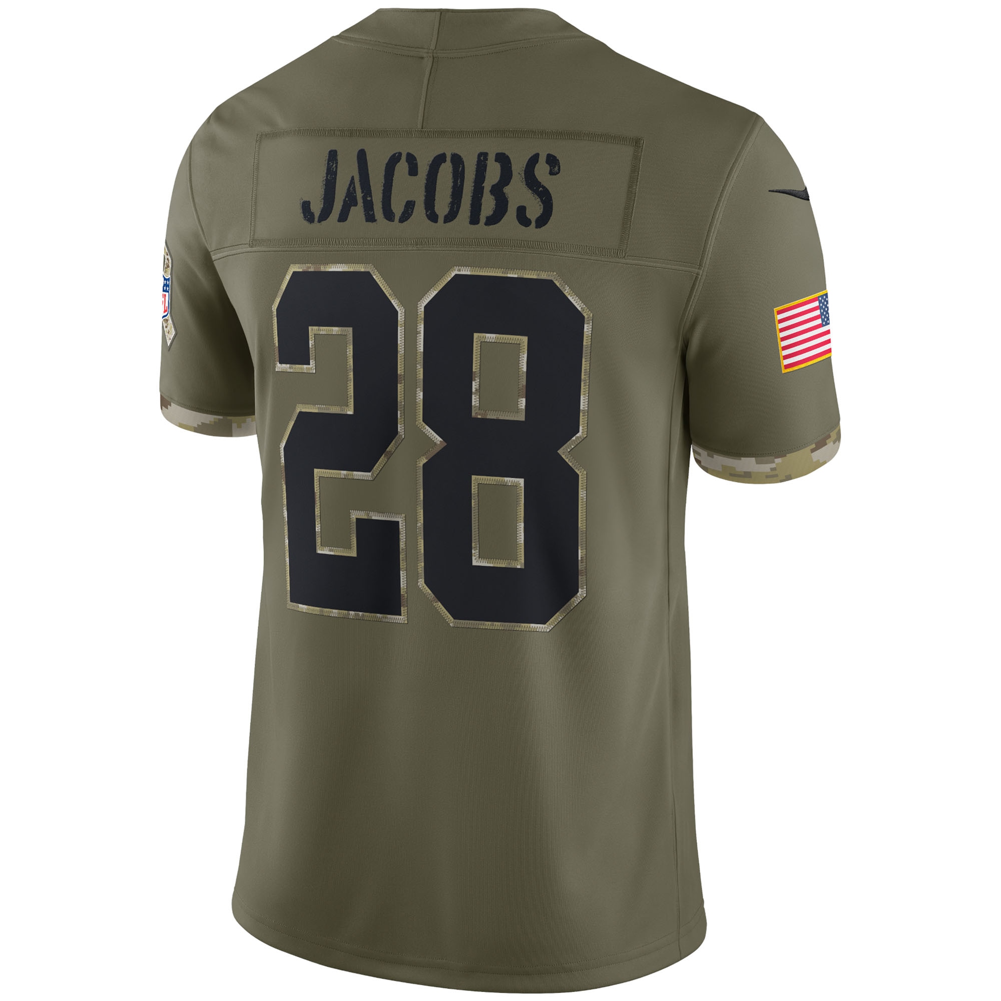 Men's Las Vegas Raiders Nike Olive 2022 Salute To Service Limited Jersey