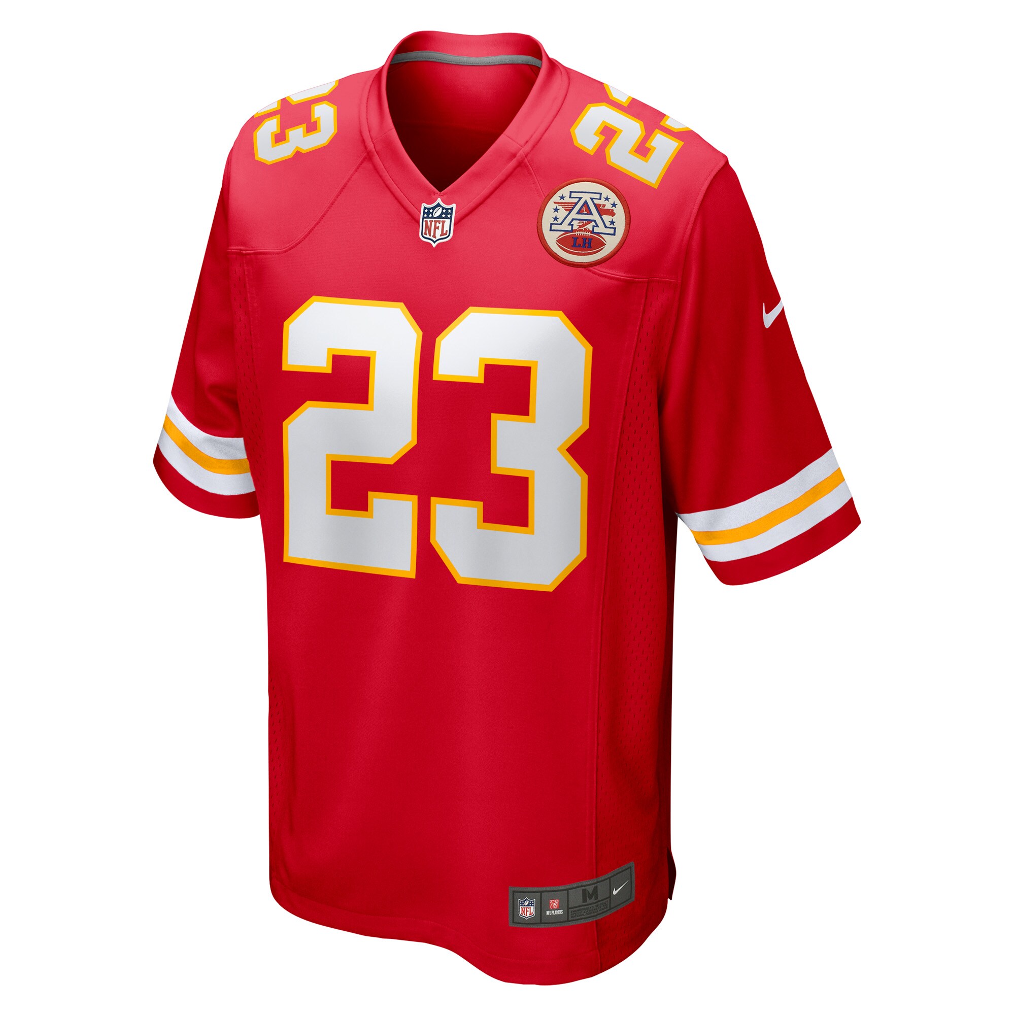 Joshua Williams Men's Nike Red Kansas City Chiefs Custom Game Jersey Size: 4XL