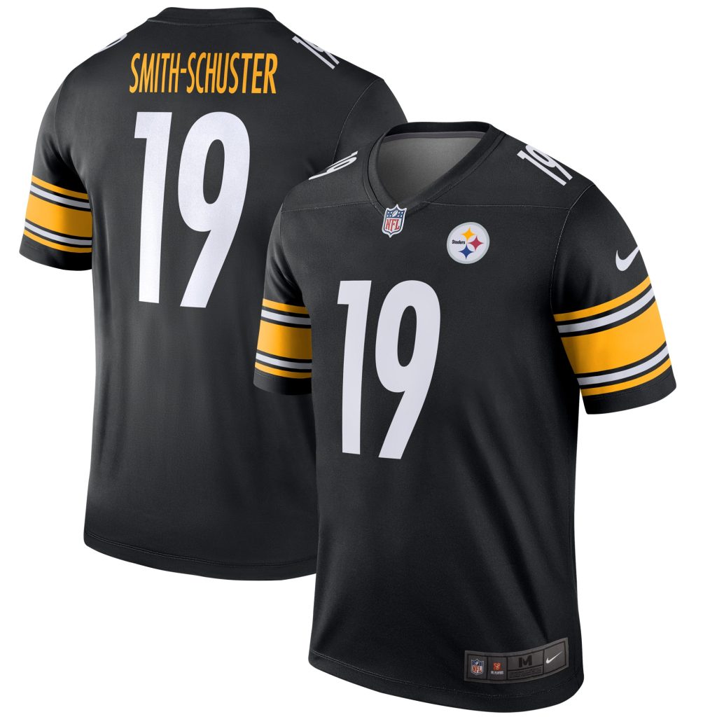 Men's Nike JuJu Smith-Schuster Black Pittsburgh Steelers Legend Jersey