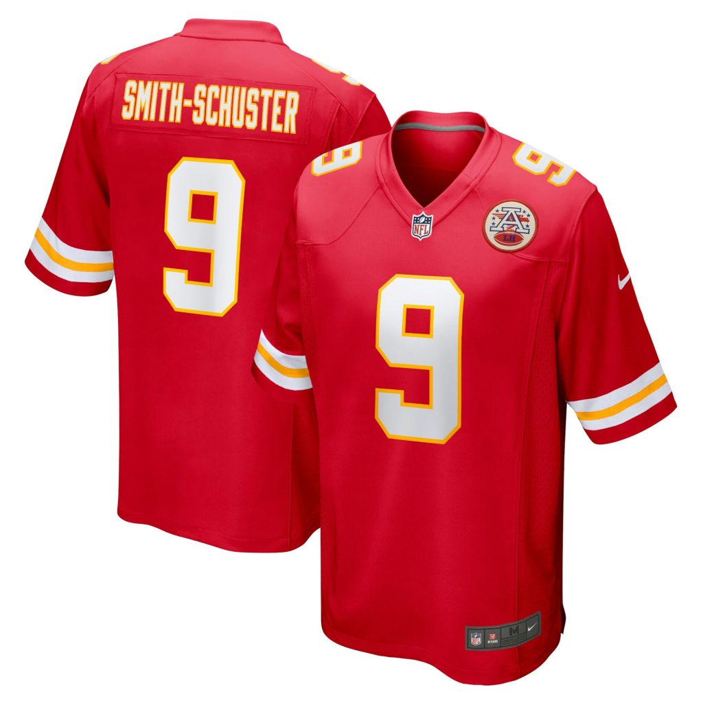 Men's Kansas City Chiefs JuJu Smith-Schuster Nike Red Player Game Jersey