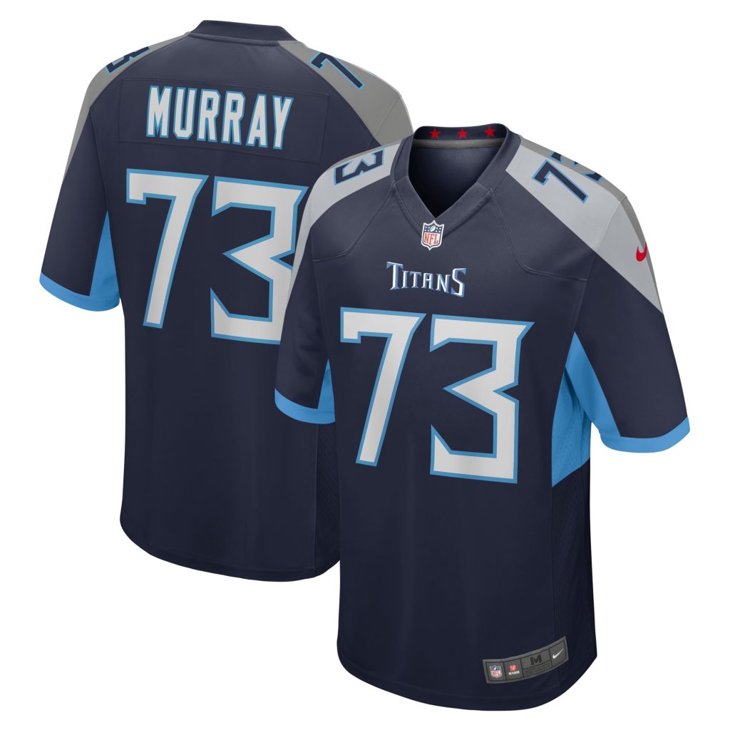 Justin Murray Tennessee Titans Nike Team Game Jersey -  Navy