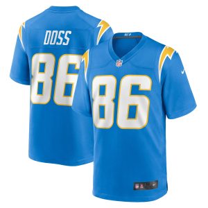 Men's Los Angeles Chargers Keelan Doss Nike Powder Blue Home Game Player Jersey