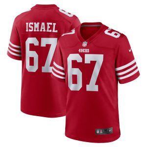Men's San Francisco 49ers Keith Ismael Nike Scarlet Home Game Player Jersey