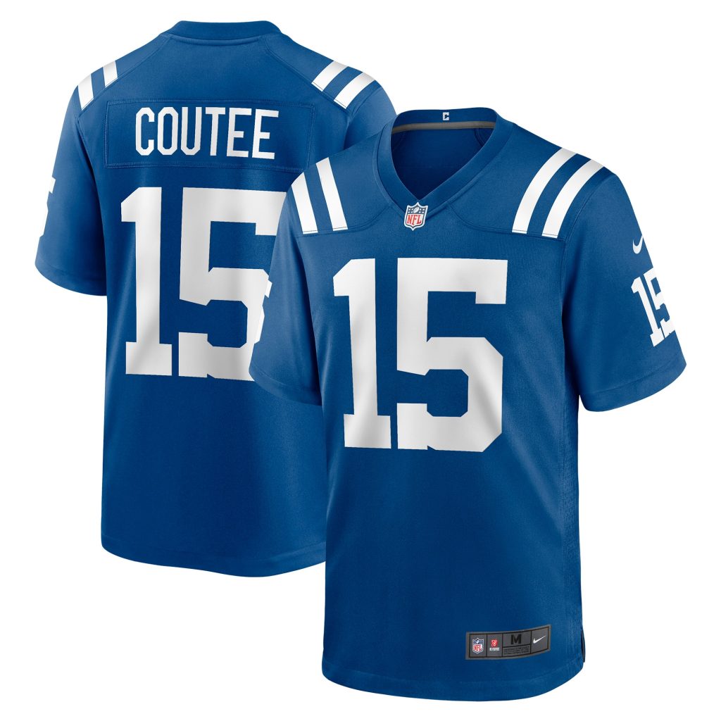 Men's Indianapolis Colts Keke Coutee Nike Royal Game Jersey