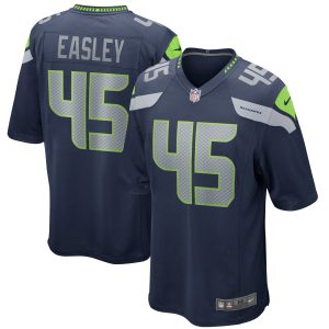 Men's Seattle Seahawks Kenny Easley Nike College Navy Game Retired Player Jersey