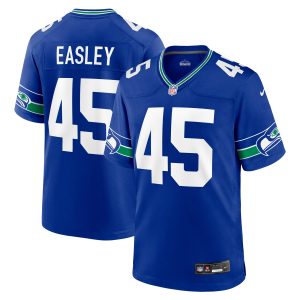 Kenny Easley Seattle Seahawks Nike Throwback Retired Player Game Jersey - Royal