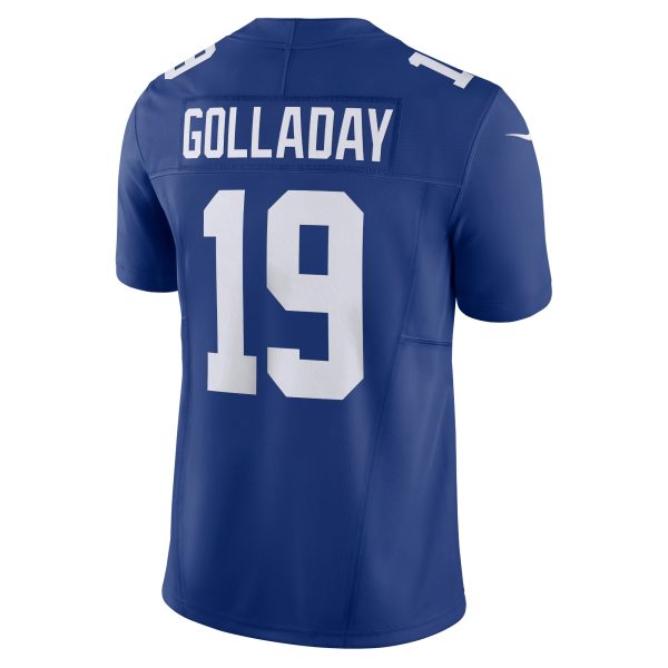 Men's New York Giants Kenny Golladay Nike Royal Vapor F.U.S.E. Limited Jersey