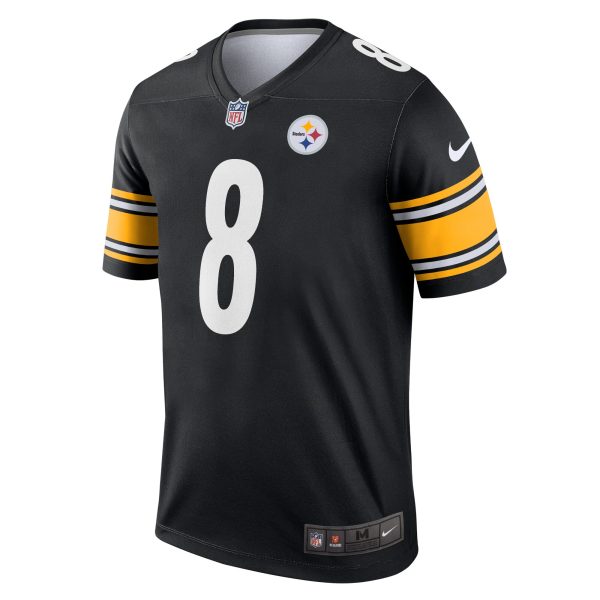 Men's Pittsburgh Steelers Kenny Pickett Nike Black Legend Jersey