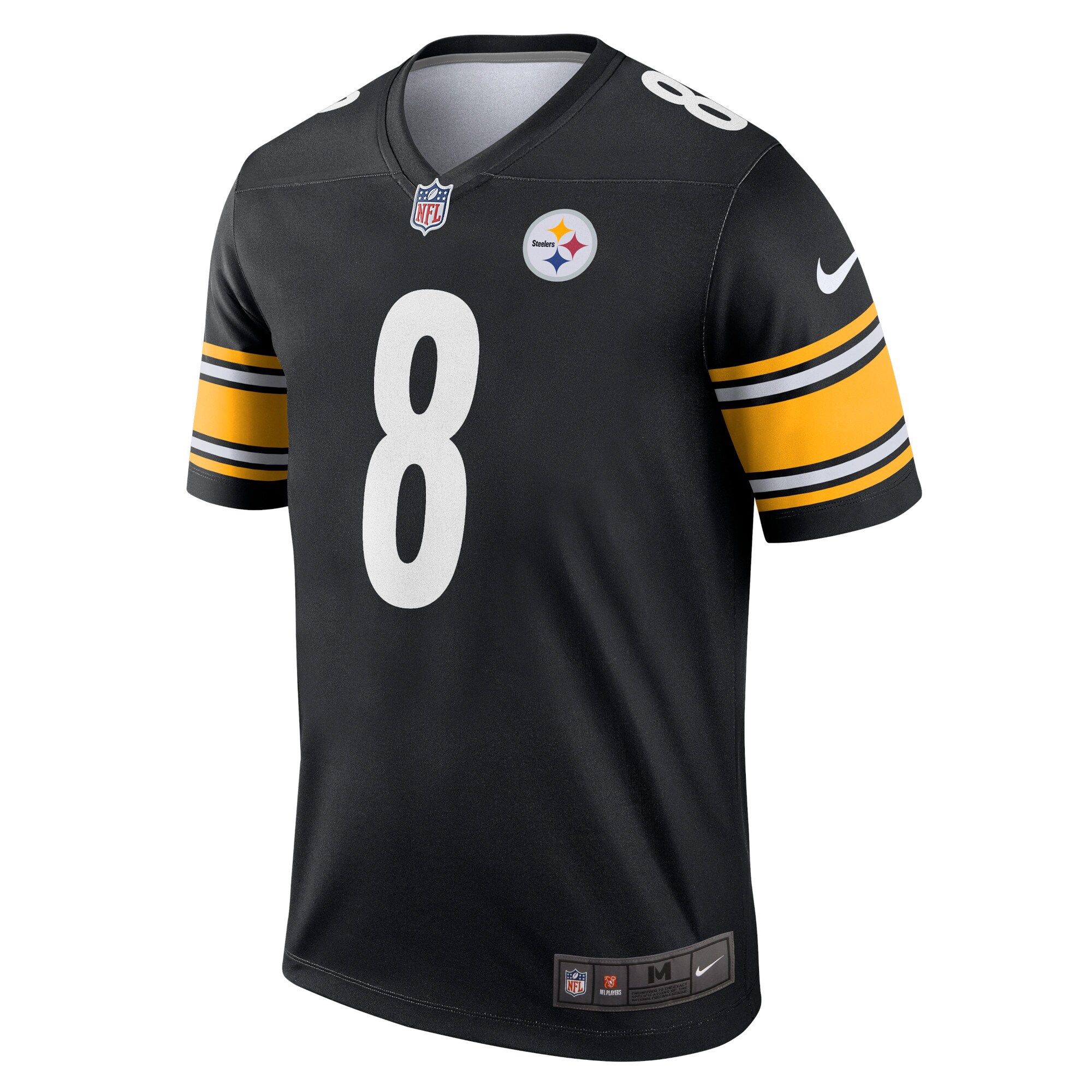 Men's Pittsburgh Steelers Kenny Pickett Nike Black Legend Jersey