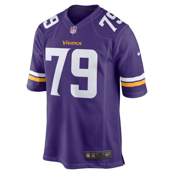 Men's Minnesota Vikings Kenny Willekes Nike Purple Game Jersey