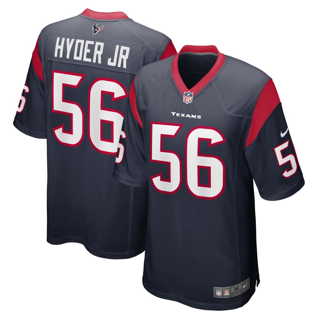 Kerry Hyder Jr. Houston Texans Nike  Game Jersey -  Navy