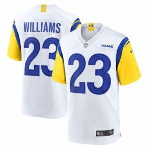 Kyren Williams Los Angeles Rams Nike  Game Jersey -  White