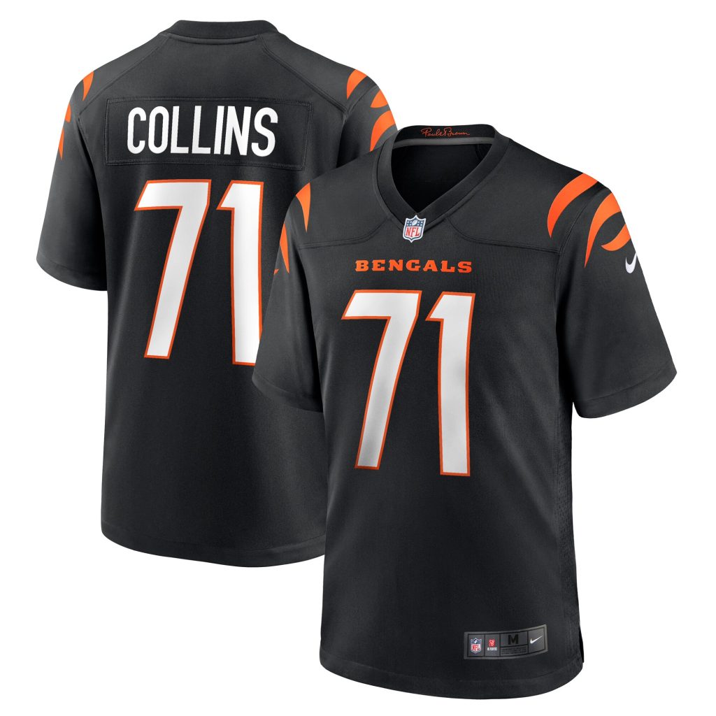 Men's Cincinnati Bengals La'el Collins Nike Black Game Jersey