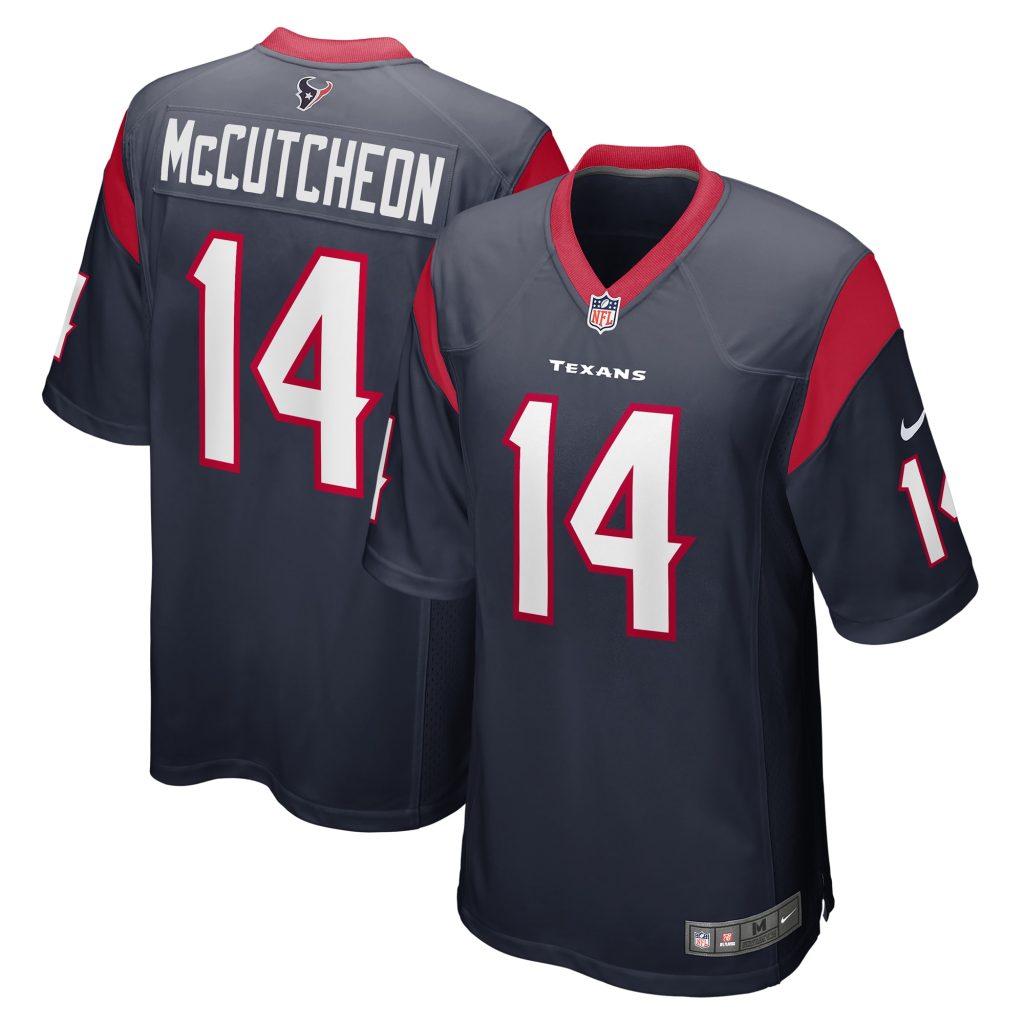 Lance McCutcheon Houston Texans Nike Team Game Jersey -  Navy