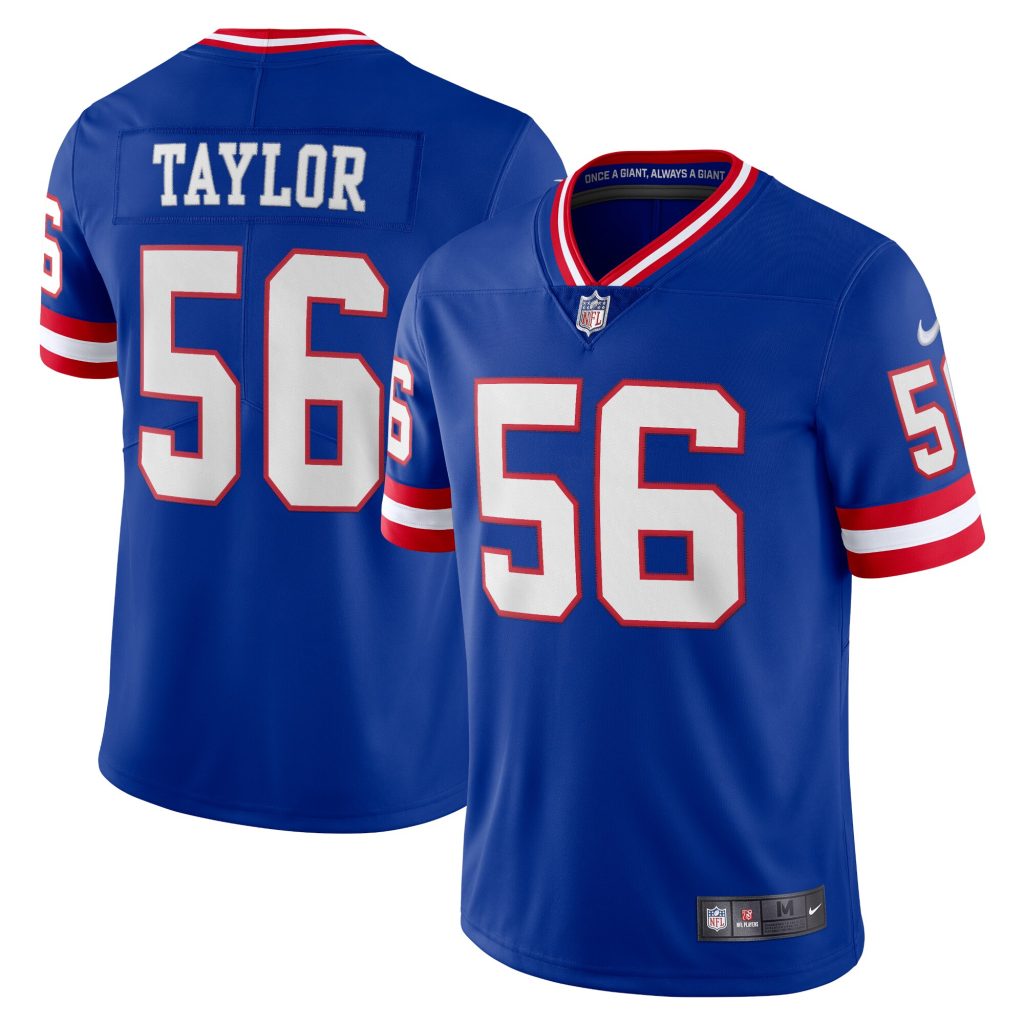 Lawrence Taylor New York Giants Nike Classic Vapor Limited Player Jersey - Royal