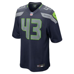 Levi Bell Seattle Seahawks Nike Team Game Jersey - College Navy