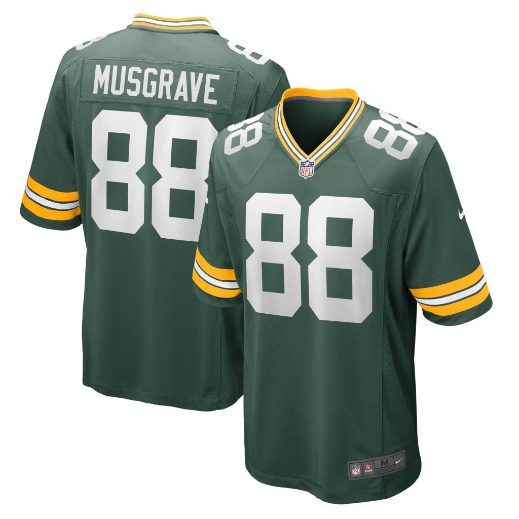 Luke Musgrave Green Bay Packers Nike  Game Jersey -  Green