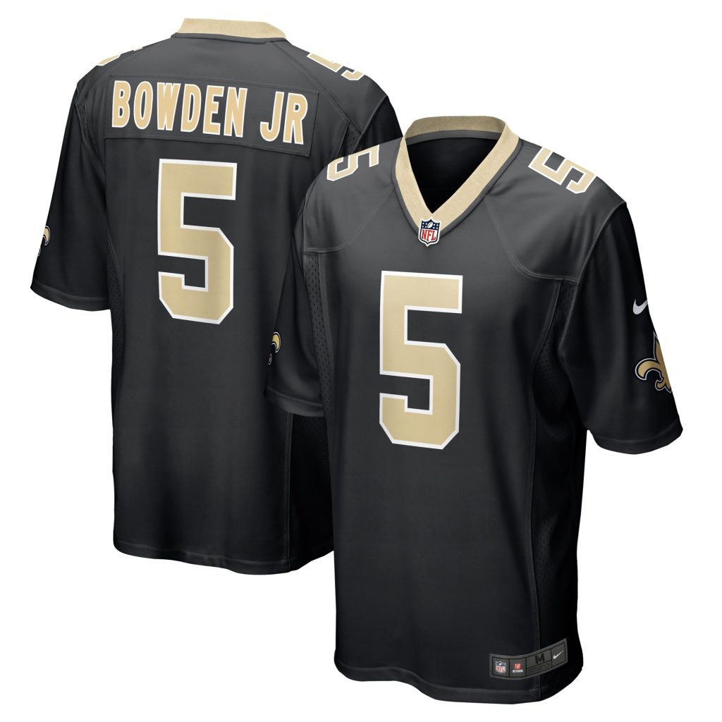 Lynn Bowden Jr. New Orleans Saints Nike Team Game Jersey -  Black
