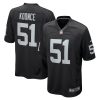 Men's Las Vegas Raiders Malcolm Koonce Nike Black Game Jersey