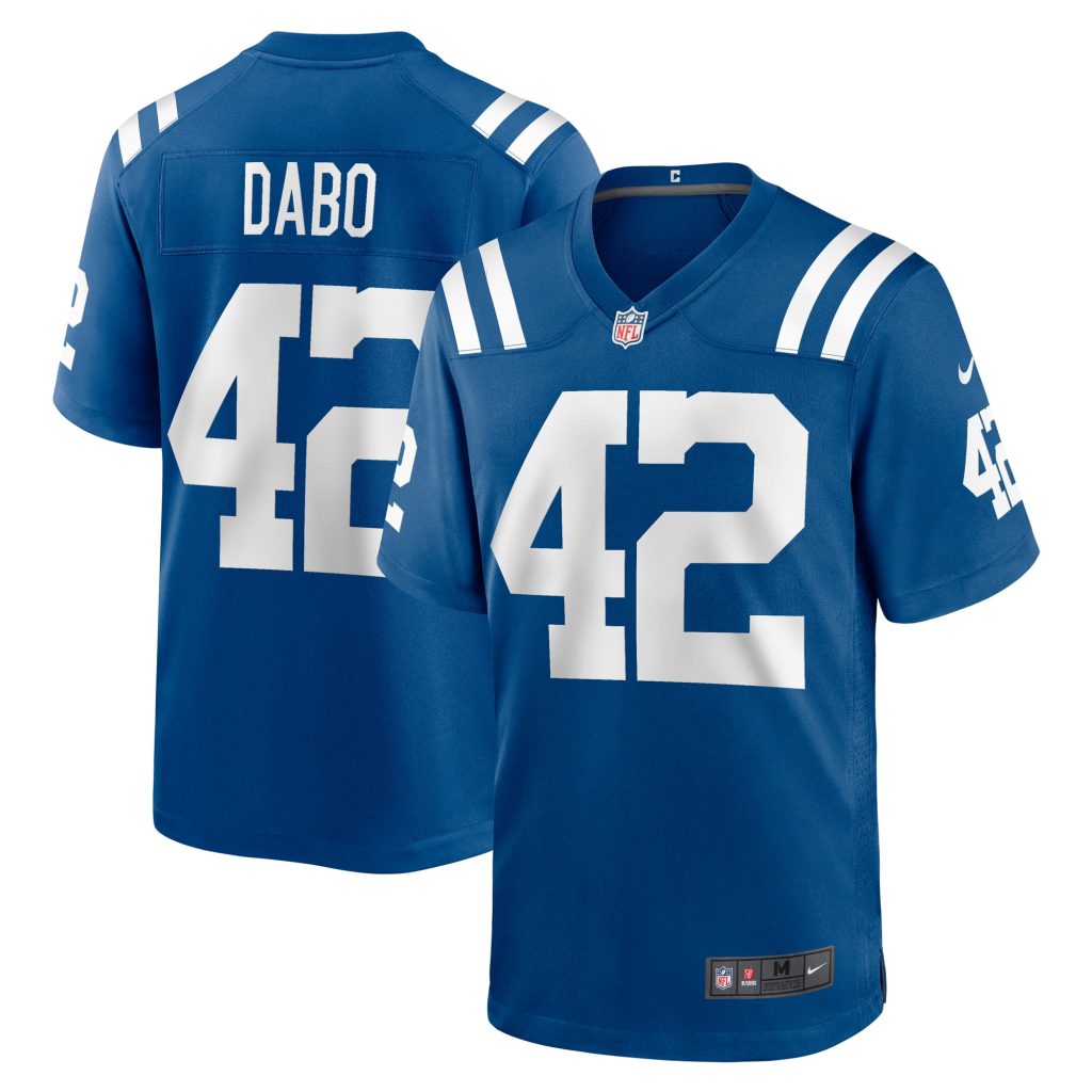 Men's Indianapolis Colts Marcel Dabo Nike Royal Game Player Jersey