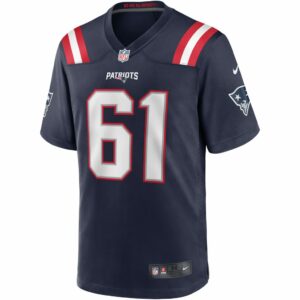 Men's New England Patriots Marcus Cannon Nike Navy Game Jersey