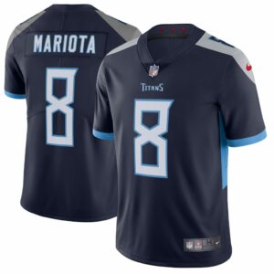 Men's Nike Marcus Mariota Navy Tennessee Titans New 2018 Vapor Untouchable Limited Jersey