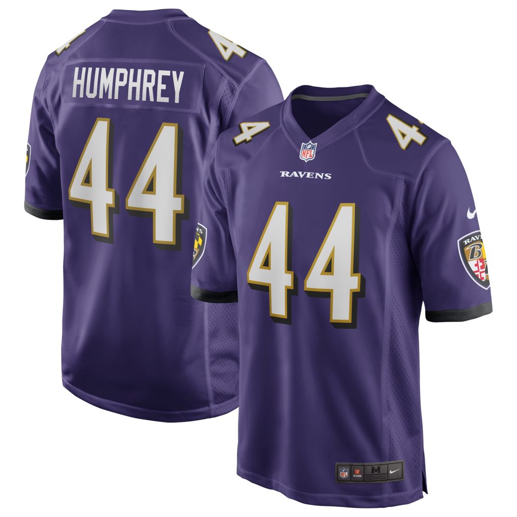 Marlon Humphrey Baltimore Ravens Nike Game Jersey - Purple