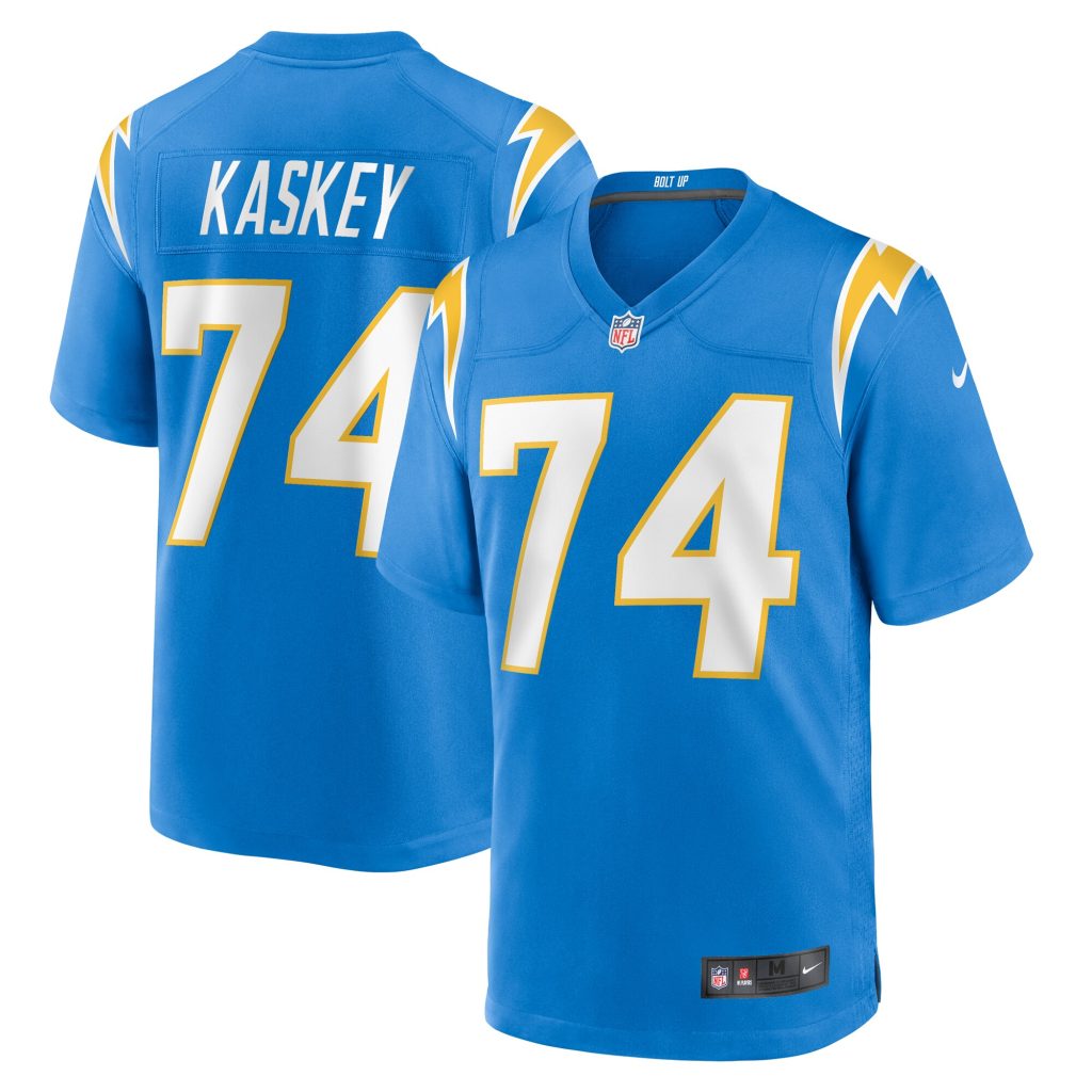 Matt Kaskey Los Angeles Chargers Nike Team Game Jersey - Powder Blue