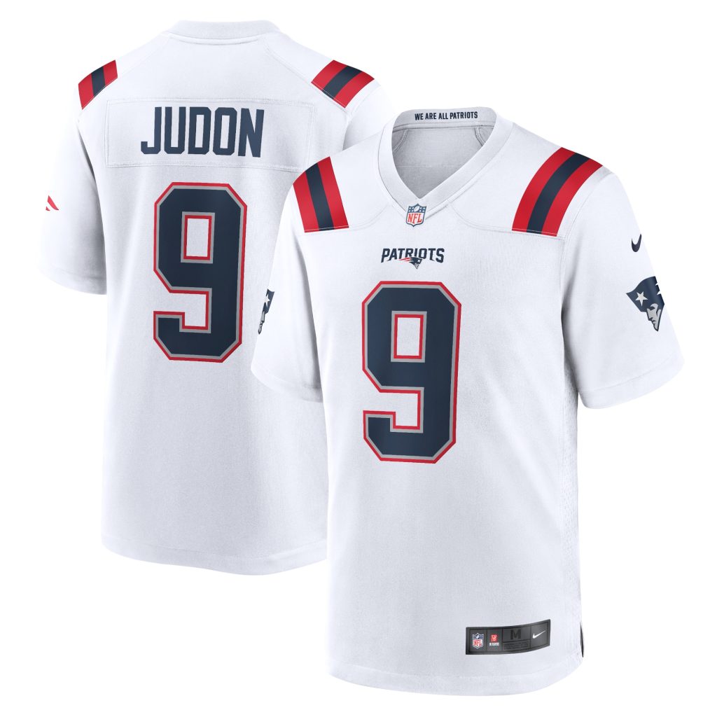 Men's New England Patriots Matthew Judon Nike White Game Jersey