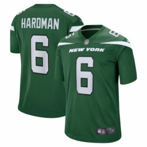 Men's New York Jets Mecole Hardman Nike Gotham Green Game Jersey