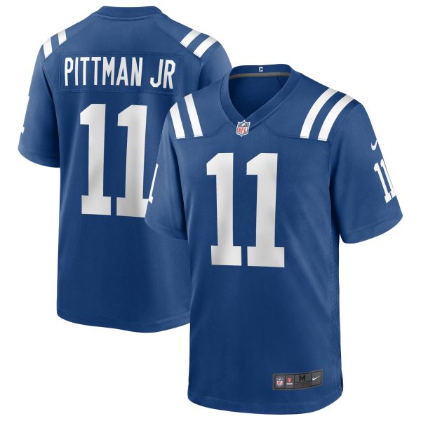Men's Nike Michael Pittman Jr. Royal Indianapolis Colts Player Game Jersey