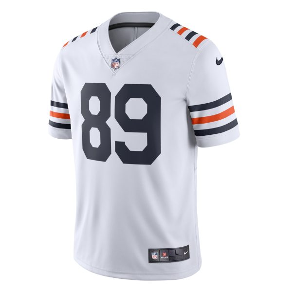 Men's Chicago Bears Mike Ditka Nike White 2019 Alternate Classic Retired Player Limited Jersey