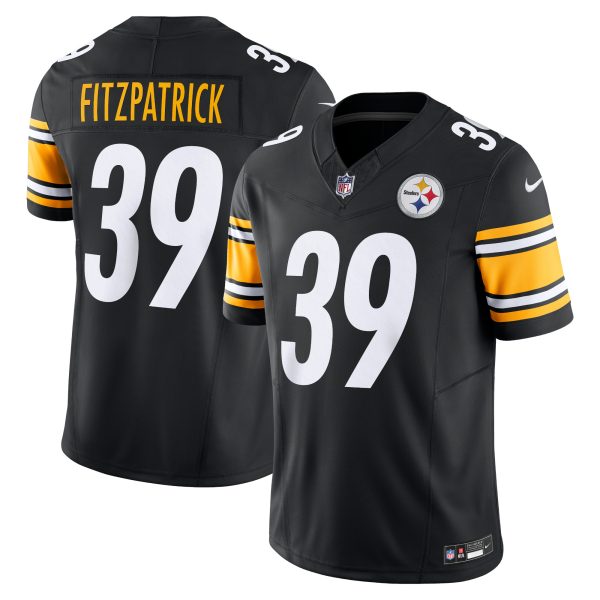 Men's Pittsburgh Steelers Minkah Fitzpatrick Nike Black Vapor F.U.S.E. Limited Jersey