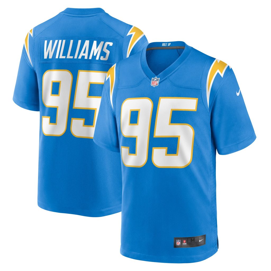 Nicholas Williams Los Angeles Chargers Nike Team Game Jersey -  Powder Blue
