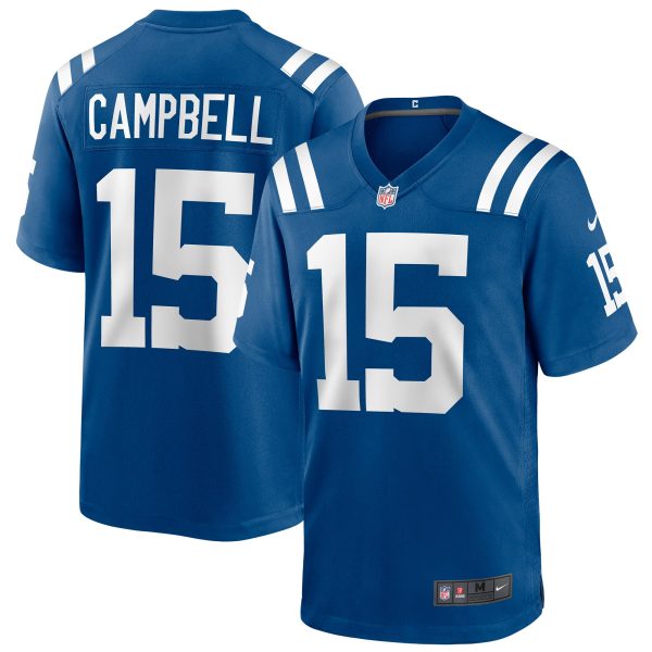 Men's Nike Parris Campbell Royal Indianapolis Colts Game Player Jersey