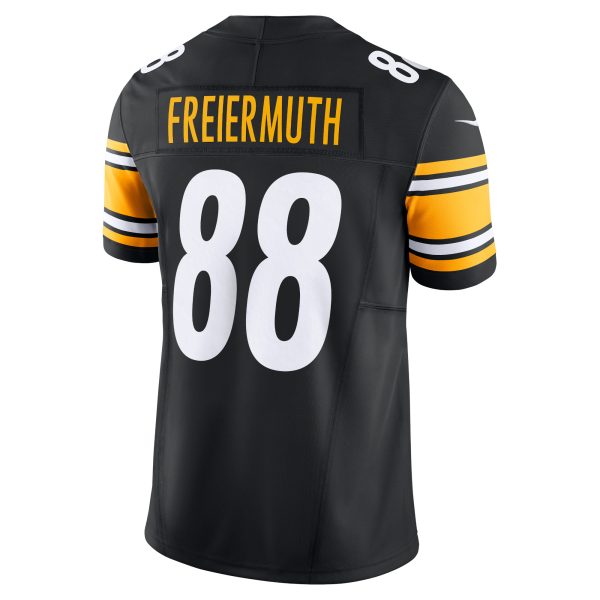 Men's Pittsburgh Steelers Pat Freiermuth Nike Black Vapor F.U.S.E. Limited Jersey