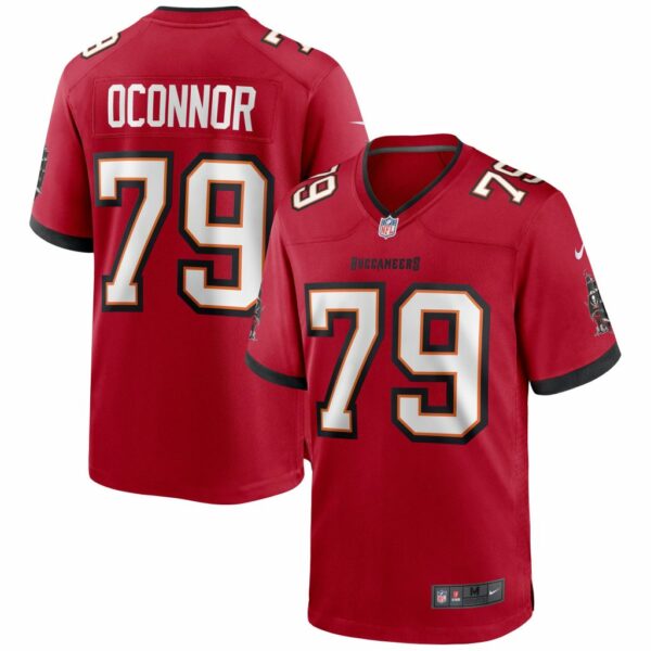 Men's Tampa Bay Buccaneers Patrick O'Connor Nike Red Game Jersey