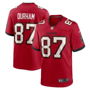 Payne Durham Tampa Bay Buccaneers Nike  Game Jersey -  Red