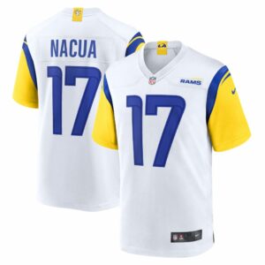 Puka Nacua Los Angeles Rams Nike Game Jersey - White