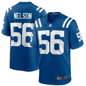 Men's Indianapolis Colts Quenton Nelson Nike Royal Game Player Jersey