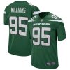 Men's New York Jets Quinnen Williams Nike Gotham Green Game Jersey