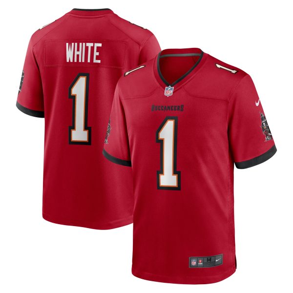 Men's Tampa Bay Buccaneers Rachaad White Nike Red Game Player Jersey