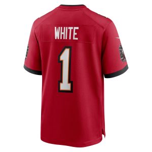 Men's Tampa Bay Buccaneers Rachaad White Nike Red Game Player Jersey